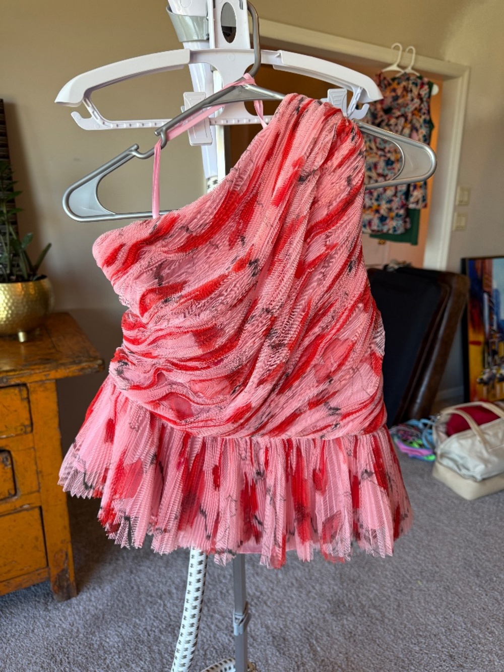 Hutch one shoulder top
